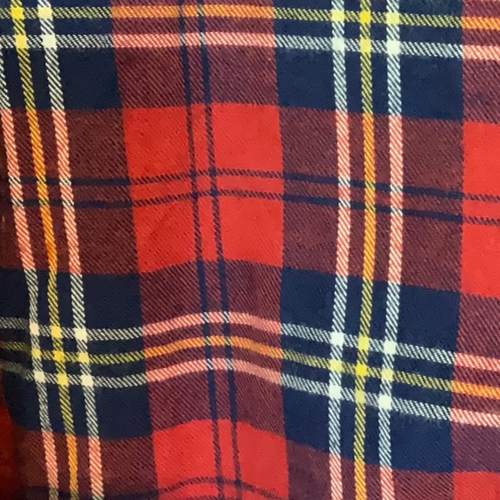 J Crew Thomas Mason London Plaid shirt - Picture 4 of 7